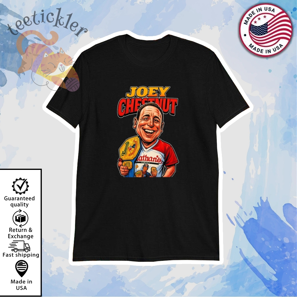 Joey Chestnut Hot Dog Eating Champion 2025 T Shirt Iconic Competitive Eating Tee