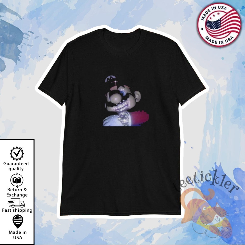 Mario Mushrooms Bust Down Shirtretro Gaming Graphic Tee