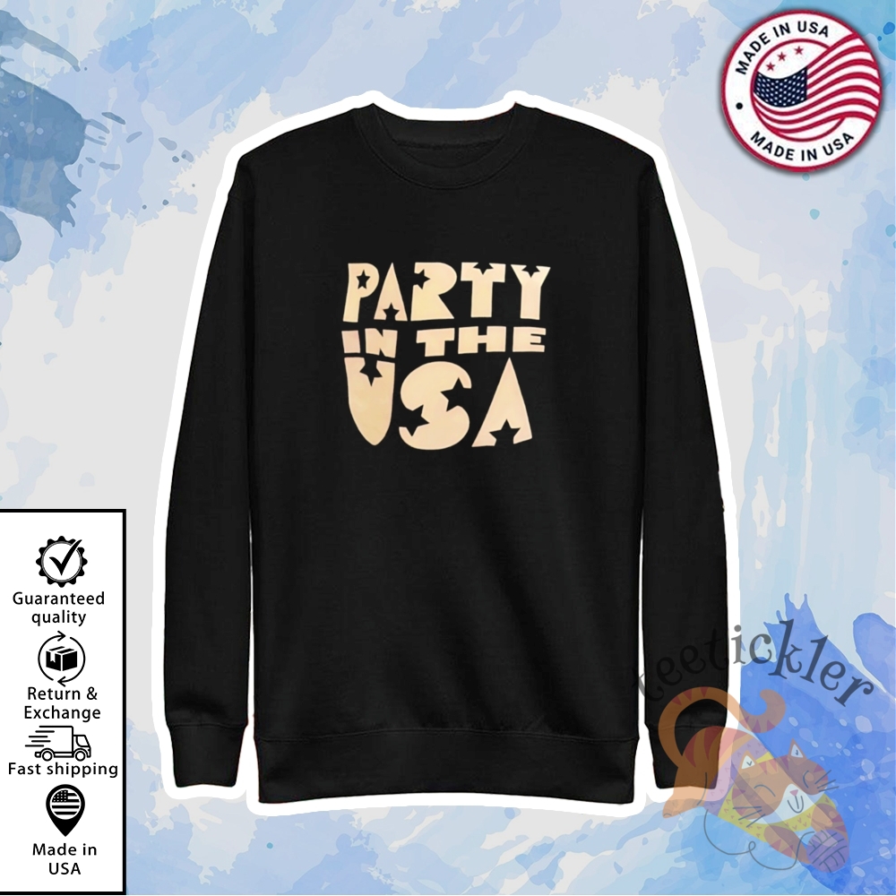 Party In The Usa Shirt Patriotic American Fun Graphic Tee 5 Party in the USA Shirt Patriotic American Fun Graphic Tee