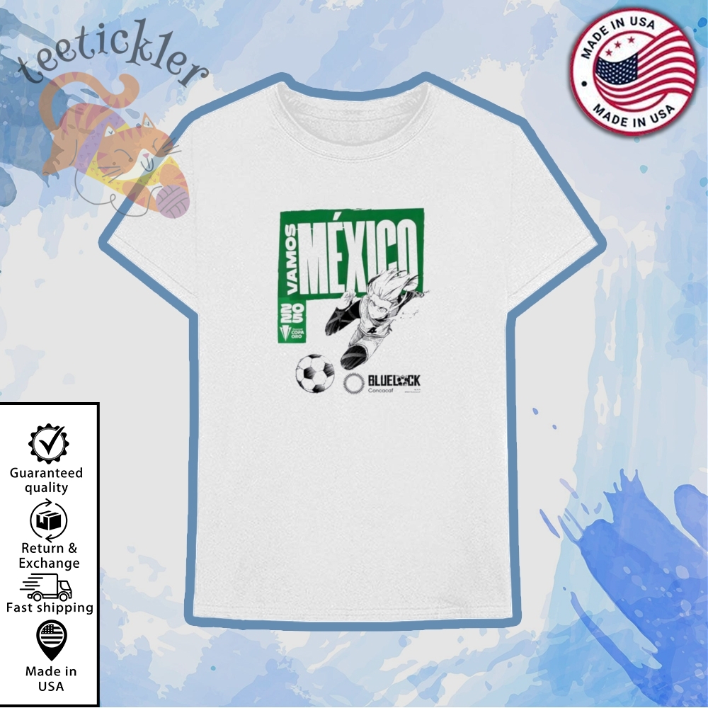 Blue Lock Concacaf Go Mexico Chigiri In The 2025 Gold Cup Shirt Soccer Fan Apparel