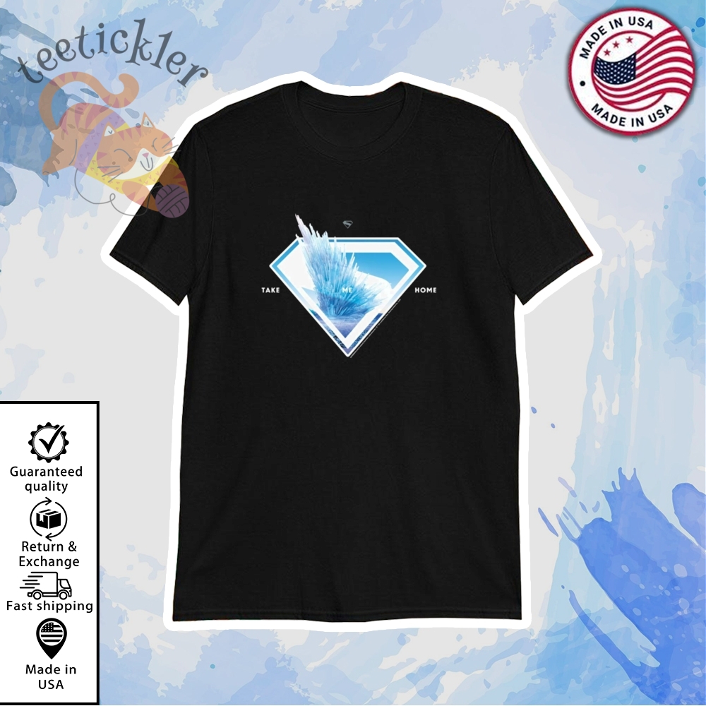 Superman Logo Svalbard Take Me Home 2025 Shirt Arctic Hero Tribute Tee teetickler 1