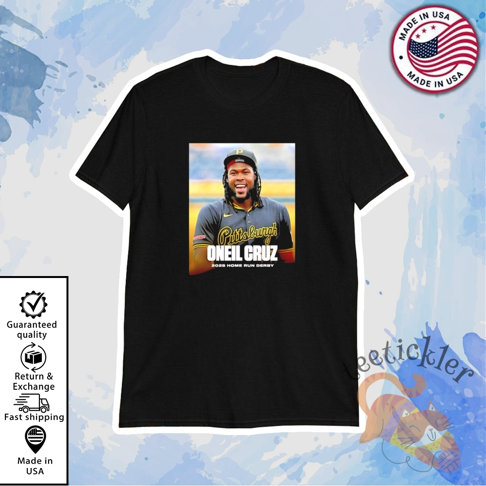 Pittsburgh Pirates Oneil Cruz 2025 Home Run Derby Shirt teetickler 1