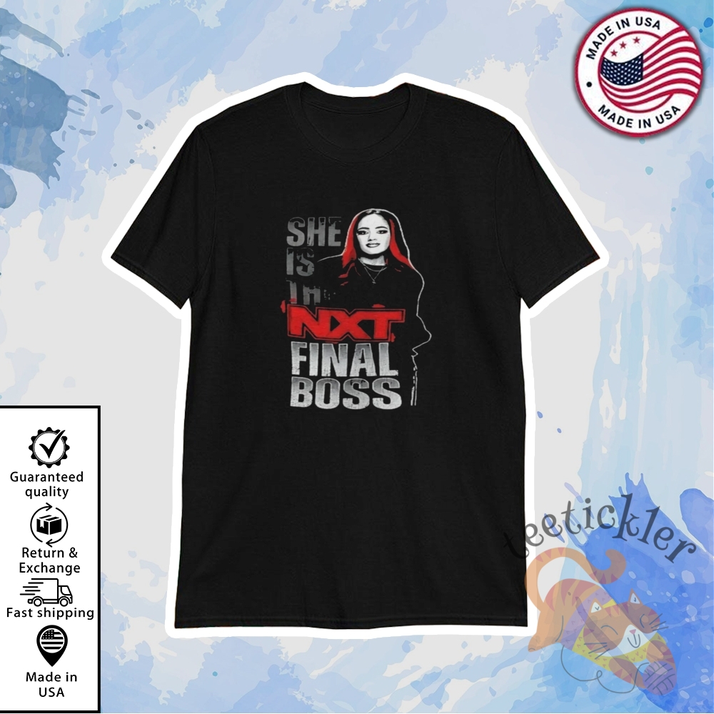 Wrestling Ava She Is The Nxt Final Boss Shirt