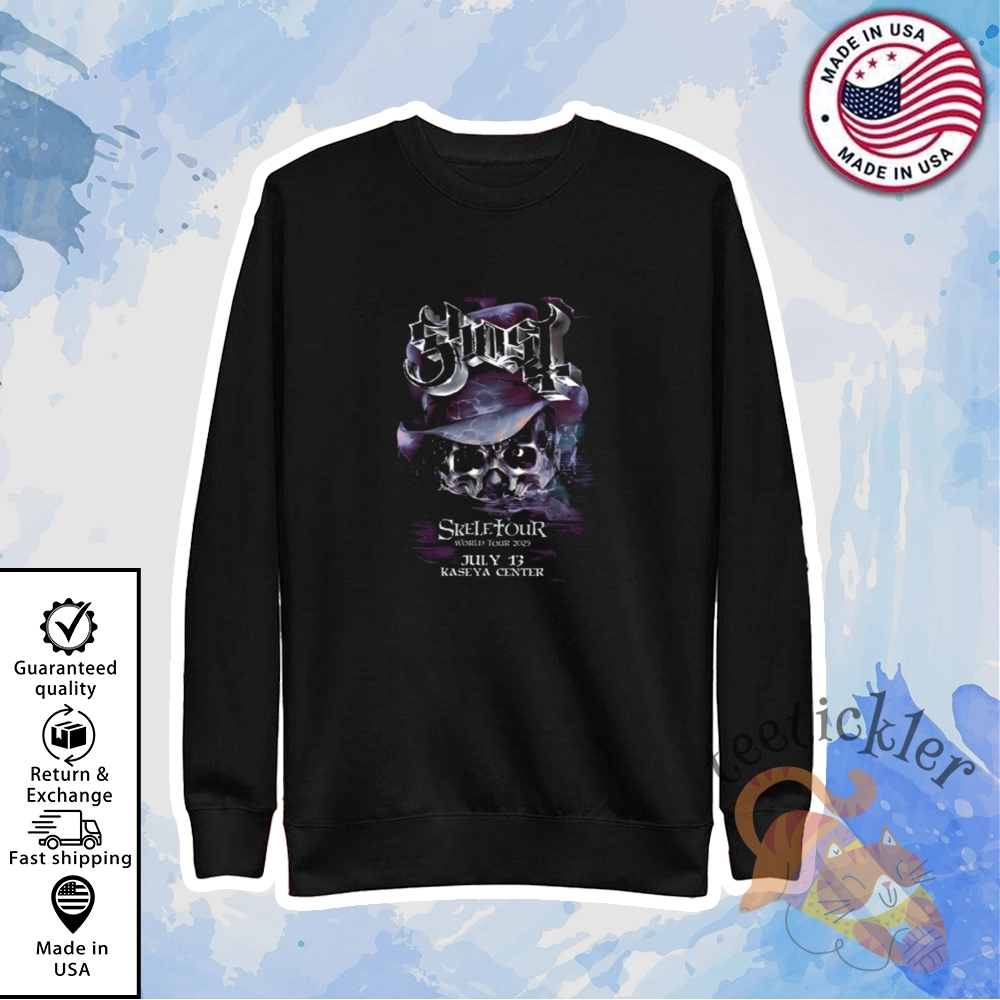 Ghost Kaseya Center 2025 Show Shirt 5 Ghost Kaseya Center 2025 Show Shirt
