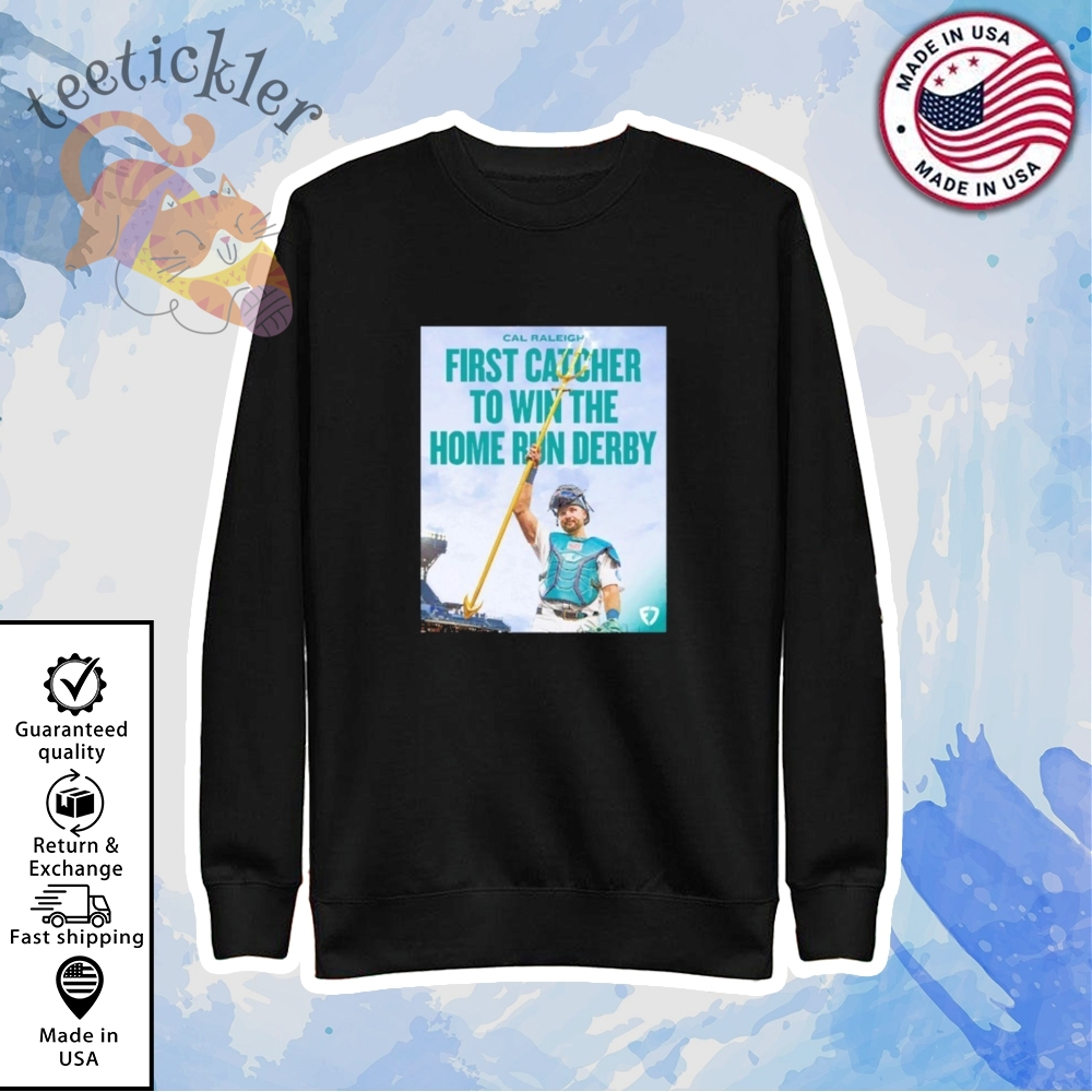 Tridents Up Cal Raleigh First Catcher To Win The Home Run Derby Shirt 5 Tridents Up Cal Raleigh First Catcher To Win The Home Run Derby Shirt