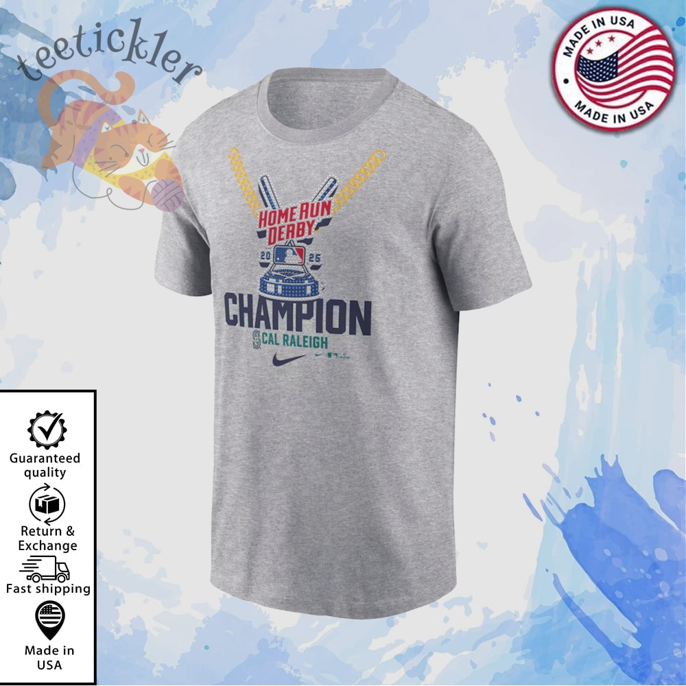 Cal Raleigh 2025 Home Run Derby Champion T Shirt