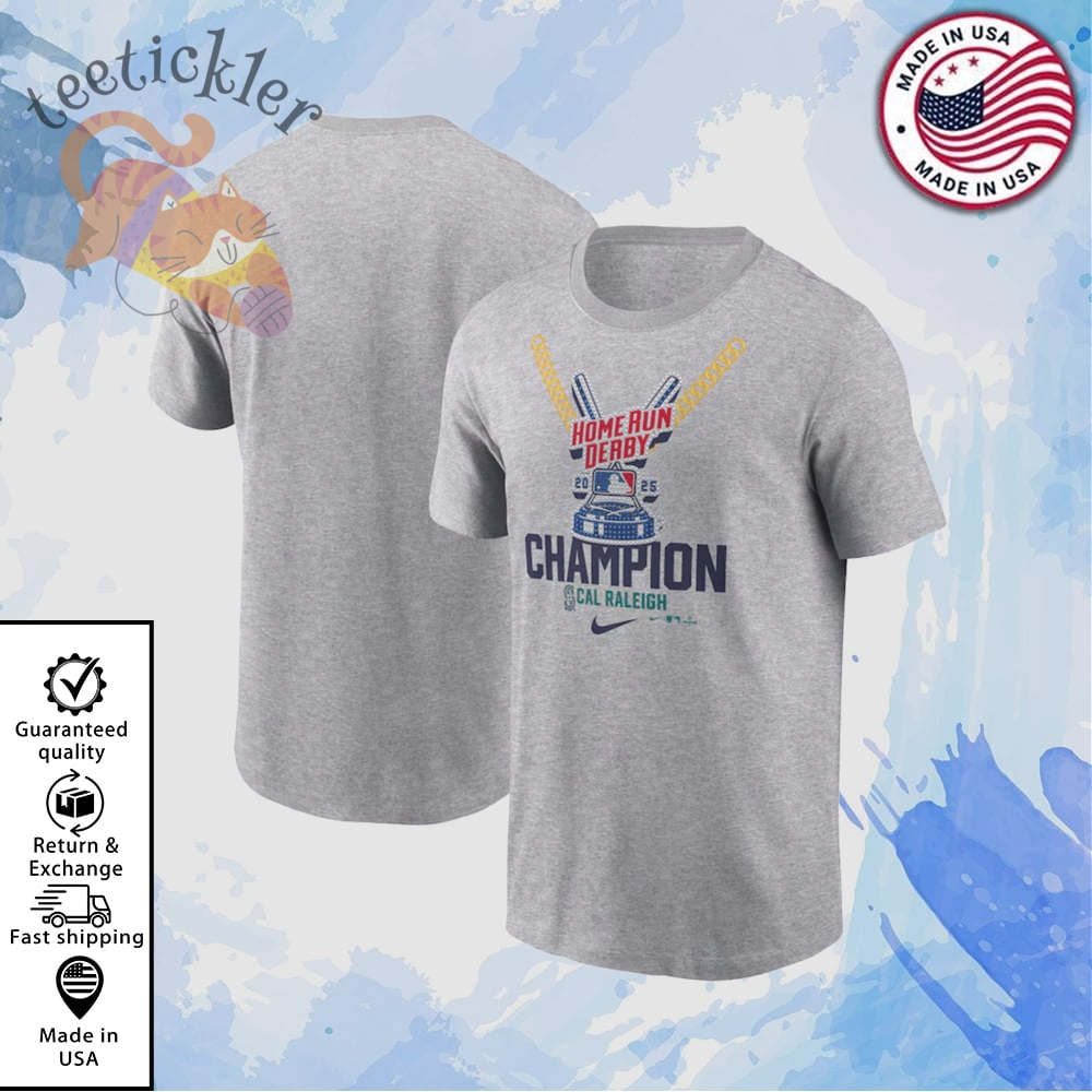 Cal Raleigh 2025 Home Run Derby Champion T Shirt 3 Cal Raleigh 2025 Home Run Derby Champion T Shirt