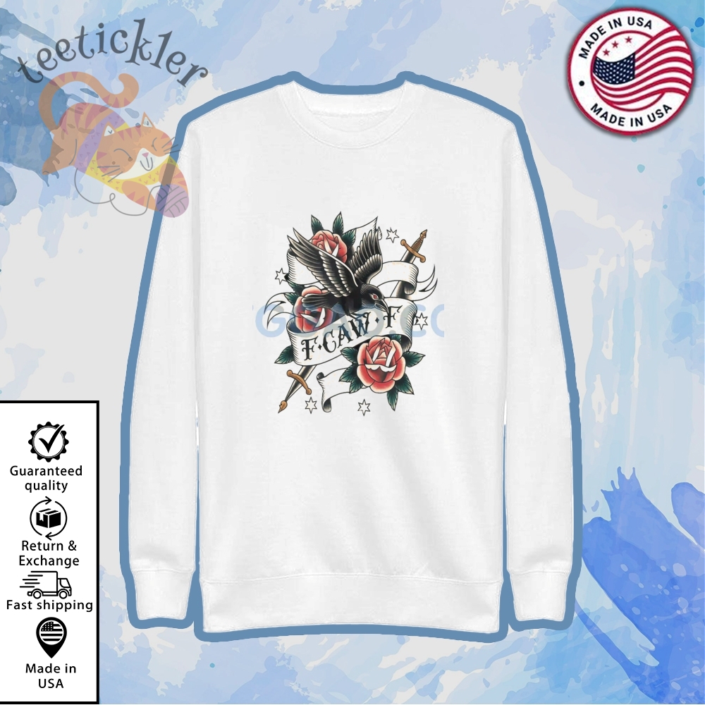Black Bird Moon Gothic Humor Fcawf Shirt 5 Black Bird Moon Gothic Humor F-Caw-F Shirt