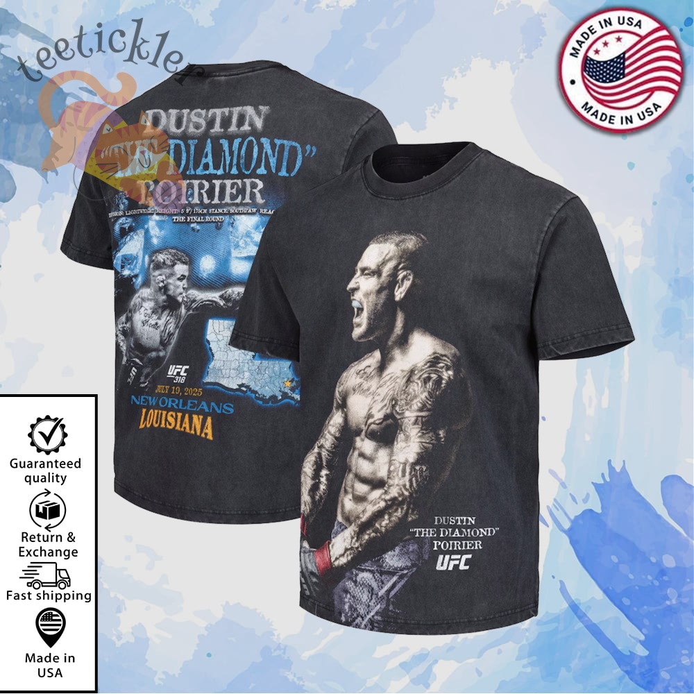 Wwe Dustin Poirier Last Dance Shirt teetickler 1