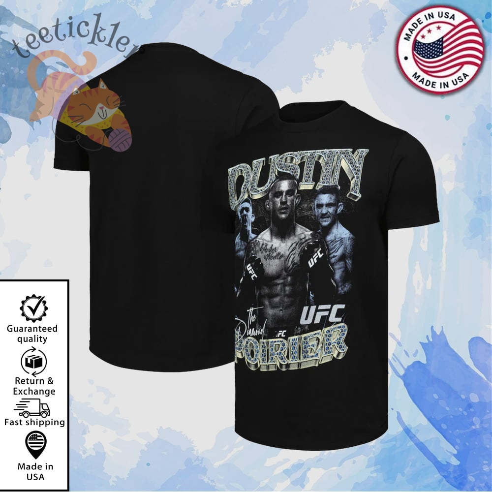Ufc Black Dustin Poirier Bmf T Shirt teetickler 2