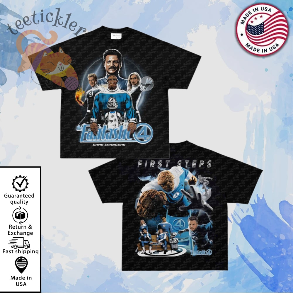 Fantastic 4 First Step 2025 T Shirt