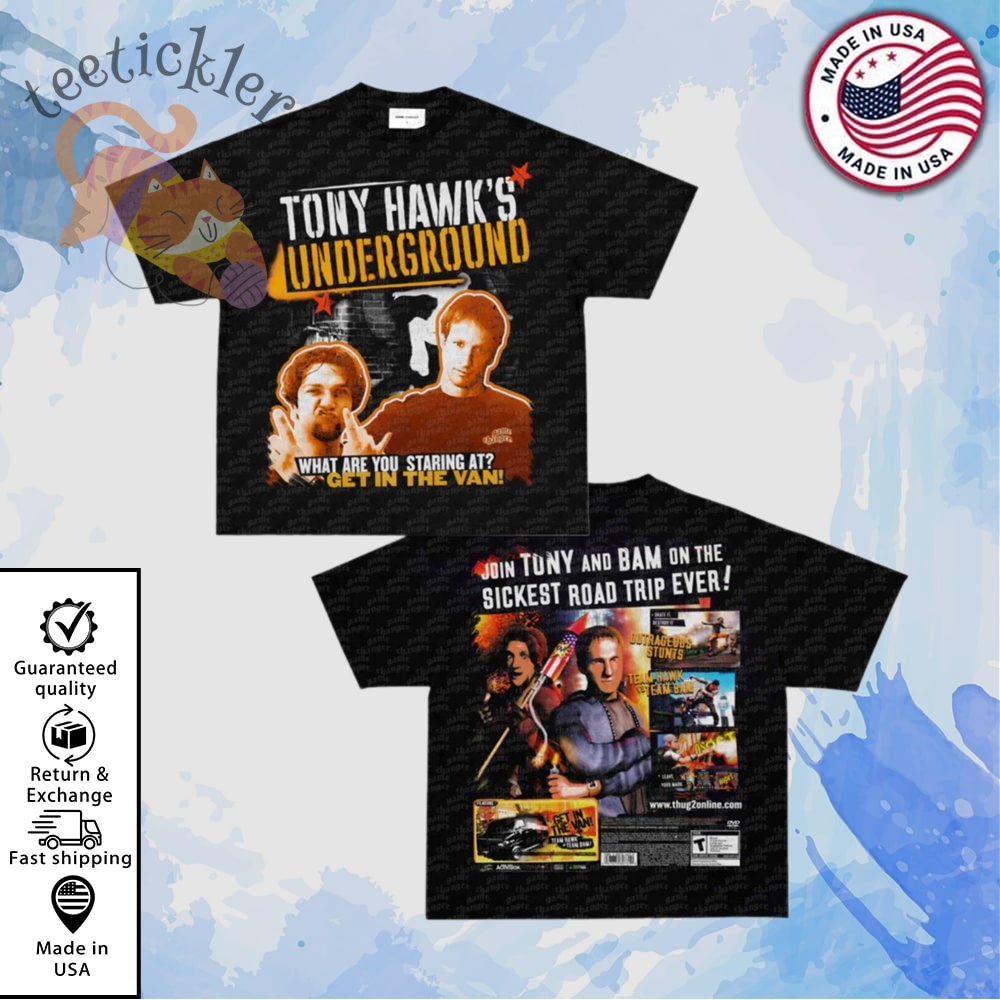 Tony Hawks Underground Tee Shirt teetickler 1