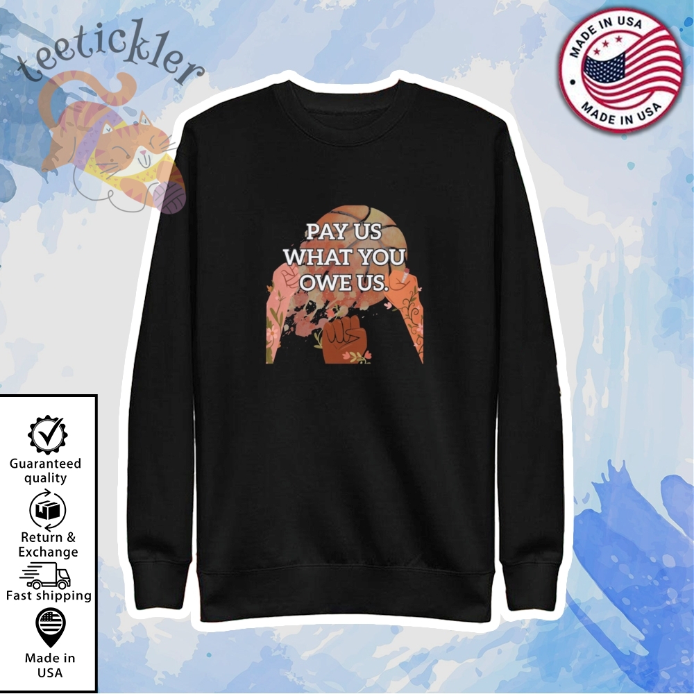 Caitlin Clark Pay Us What You Owe Us Shirt 5 Caitlin Clark Pay Us What You Owe Us Shirt
