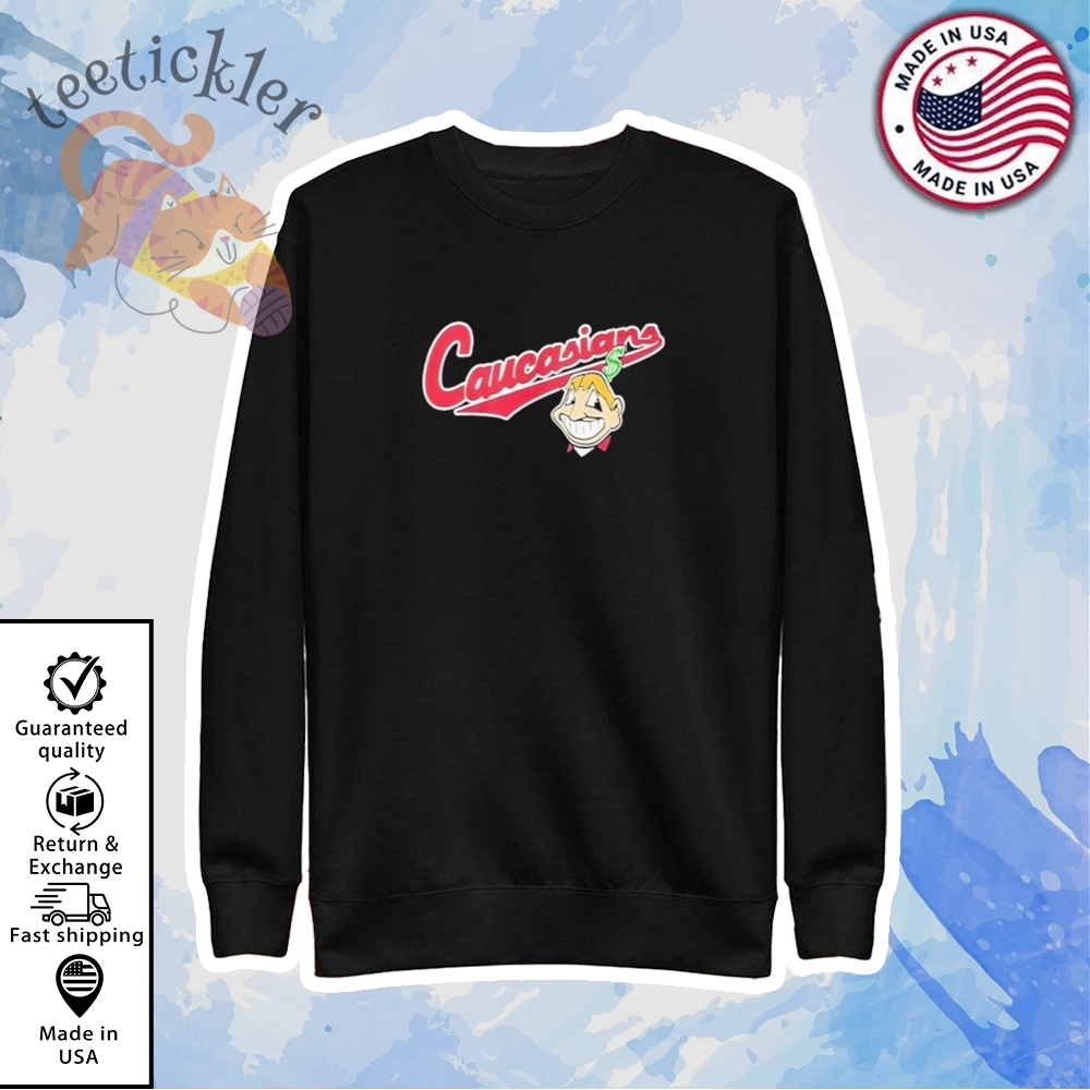 Bomani Jones Caucasians Chief Wahoo Shirt 5 BomanI Jones Caucasians Chief Wahoo Shirt