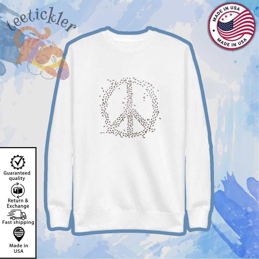 Peace Logo Ant Shirt 5 Peace Logo Ant Shirt