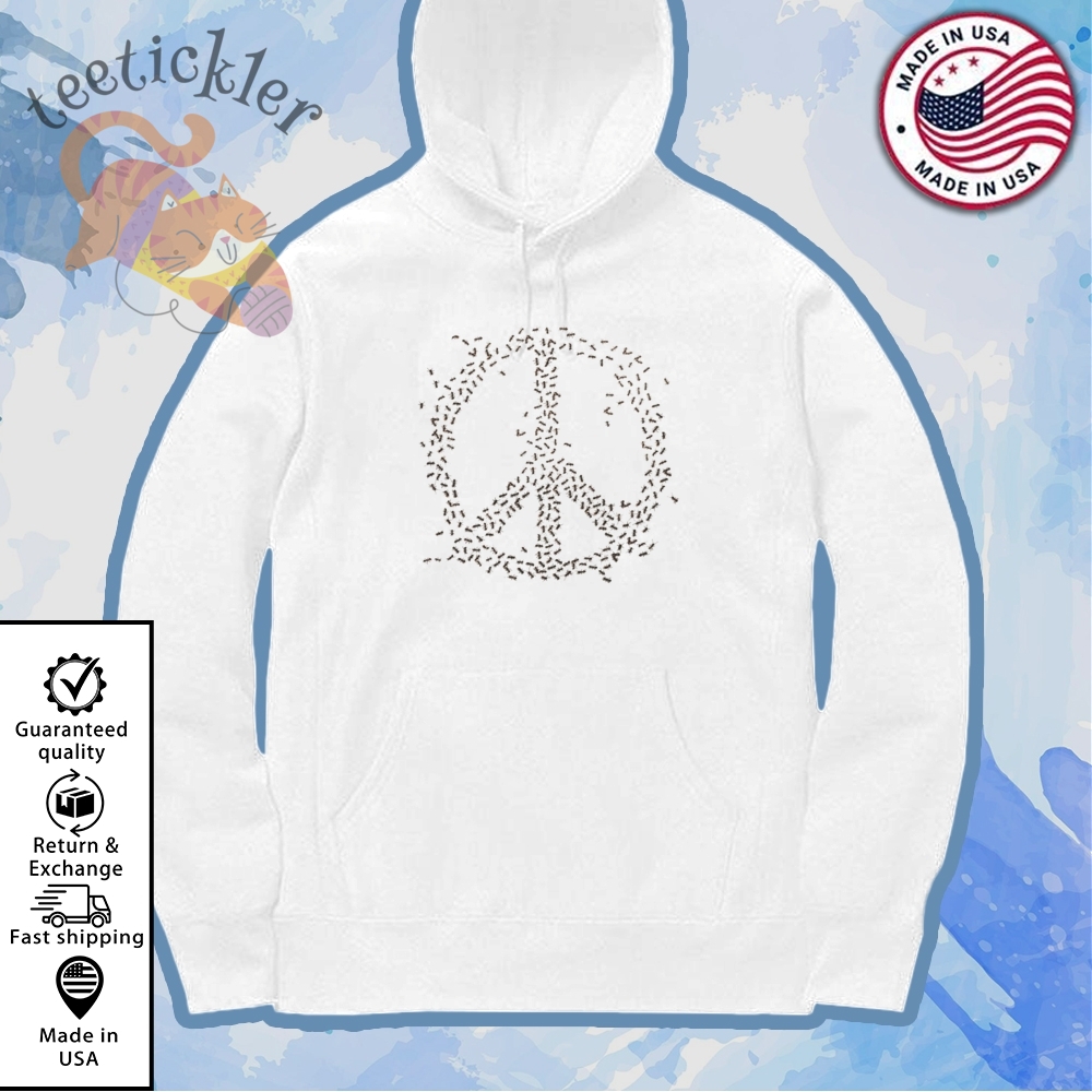 Peace Logo Ant Shirt 7 Peace Logo Ant Shirt