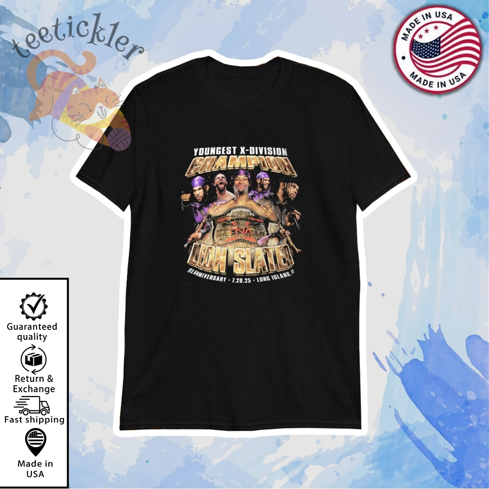 Leon Slater X Division Champion T Shirt