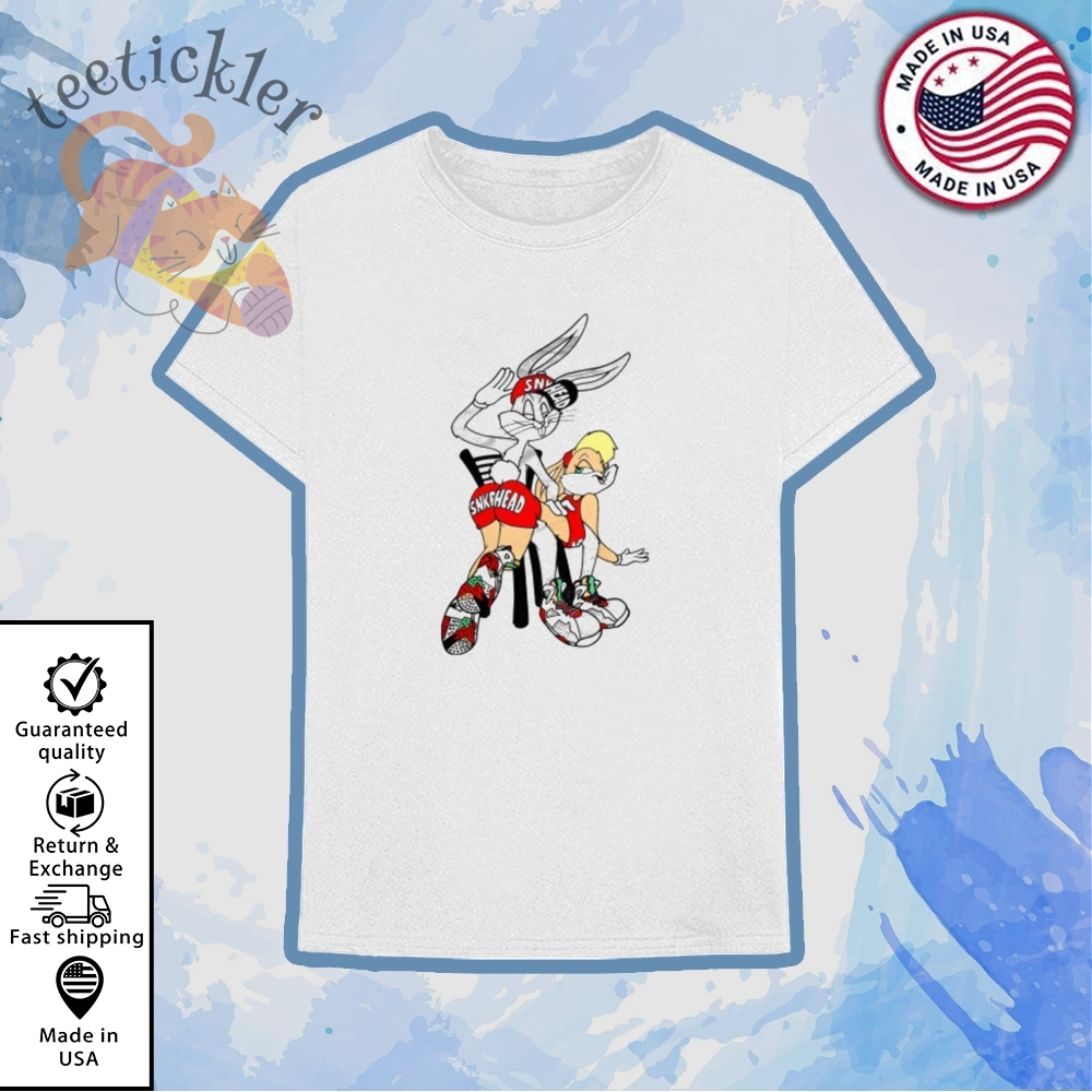 Looney Tunes Bugs Bunny And Lola Bunny Sneakerhead Shirt