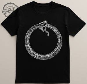 Fun Ouroboros Meaning Shirt – Symbol of Infinity and Eternal Cycle 1 Ouroboros Meaning Shirt