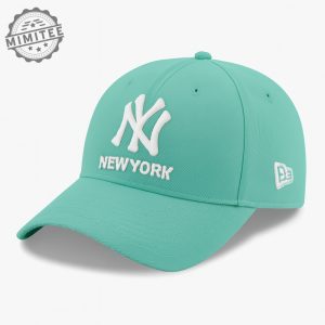 New York Yankees 3D Embroidered Aqua Green Baseball Cap %E2%80%93 Unisex mimitee.com 1