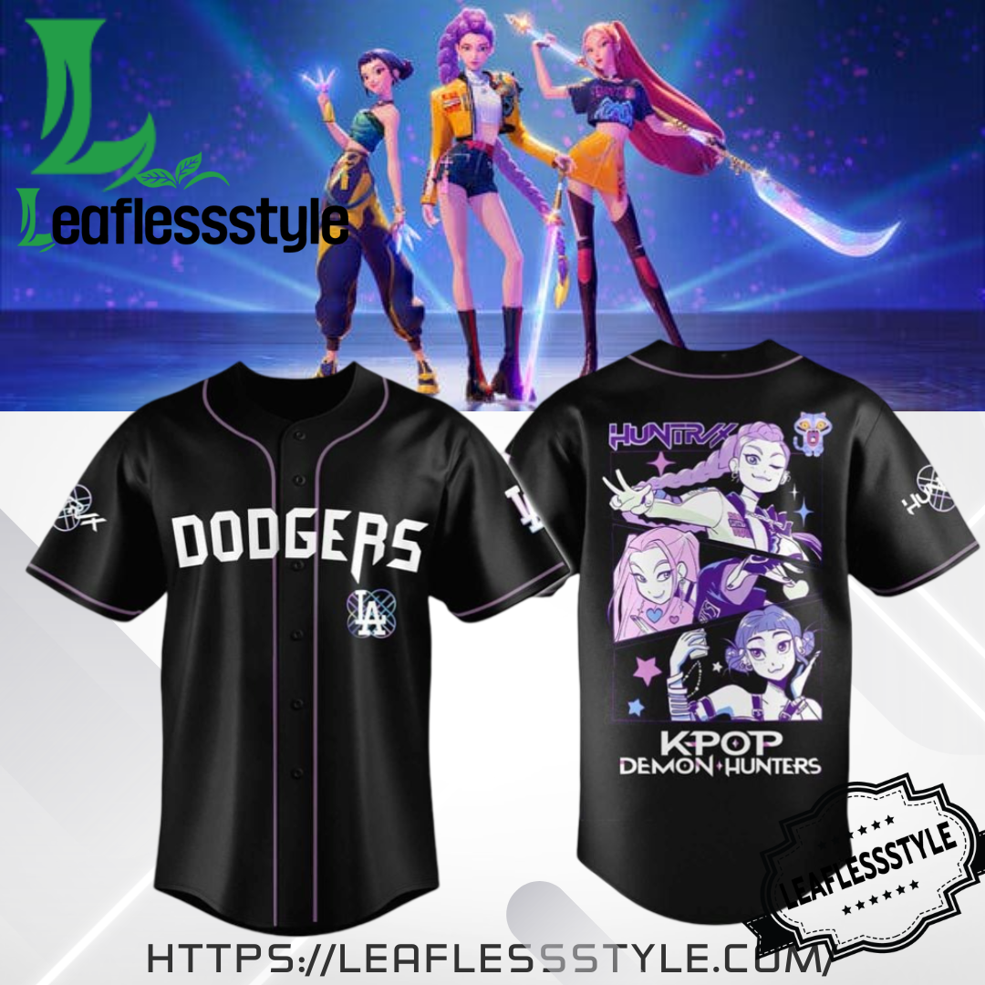 2025 Los Angeles Dodgers x KPop Demon Hunters Jersey Shirt Perfect Gift Idea For Fan