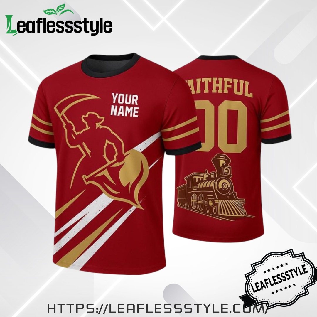 Custom San Francisco 49ers Fan Faithful Football 3D Shirt Perfect Gift Idea For Fans