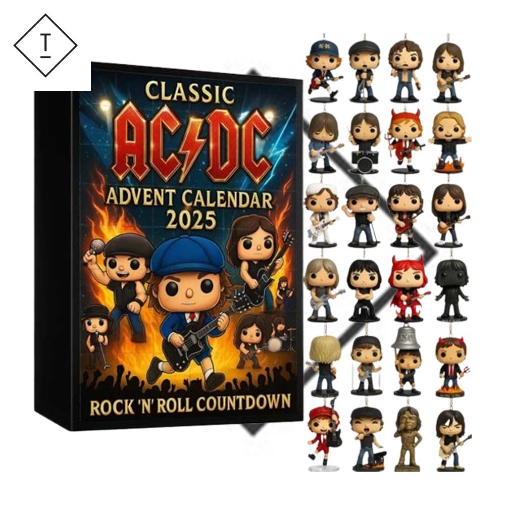 AC DC Advent Calendar 2025 – 24 Gifts Are In It
