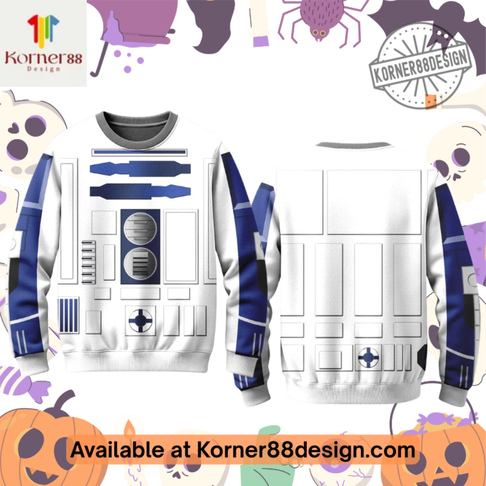 R2 D2 Starwars Halloween Costume Shirt - Korner88design