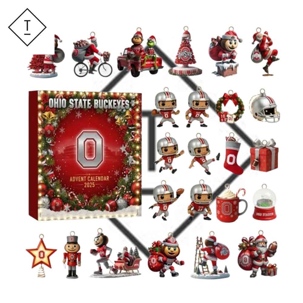 Ohio State Buckeyes 2025 Advent Calendar 