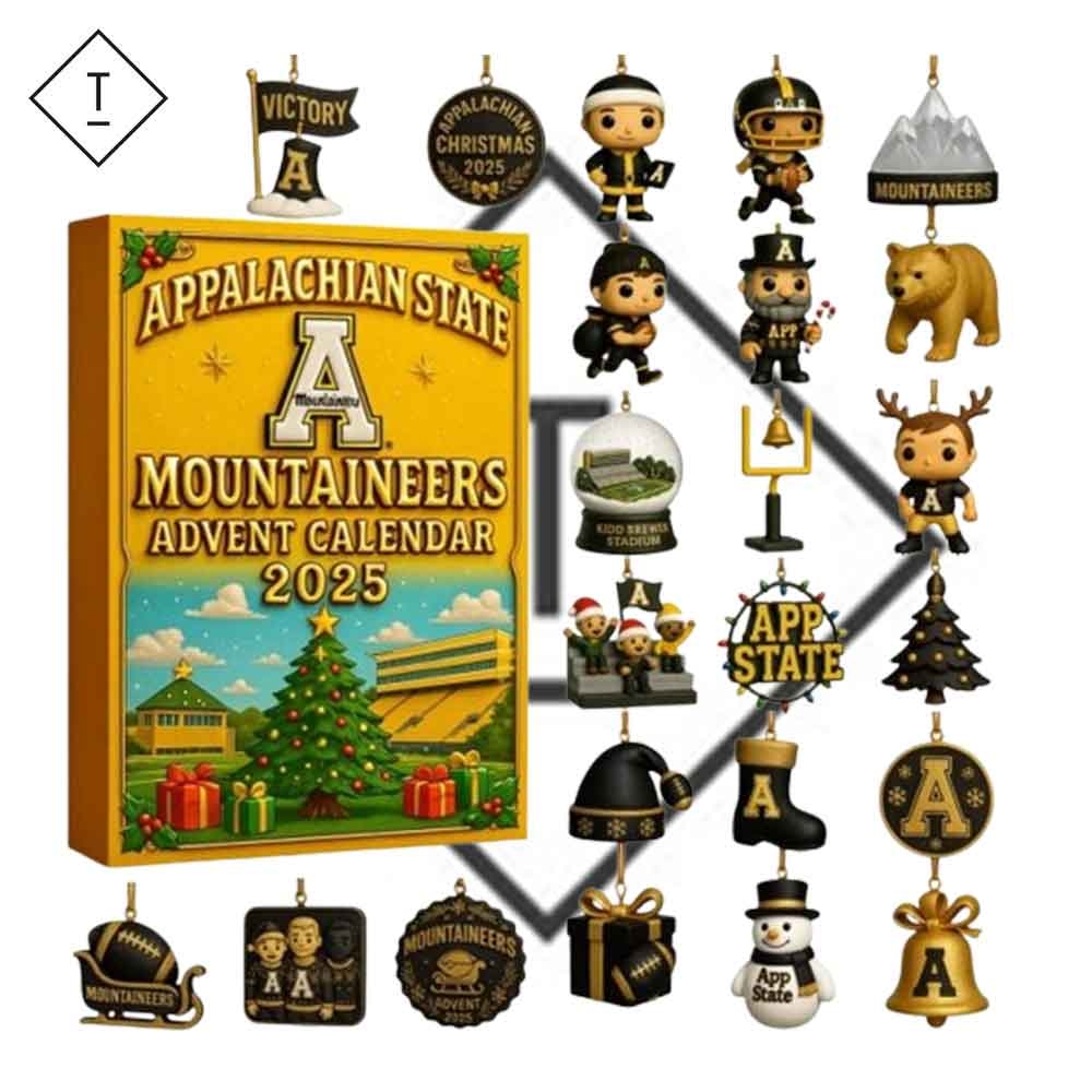 Appalachian State Mountaineers Advent Calendar 2 Appalachian State Mountaineers Advent Calendar