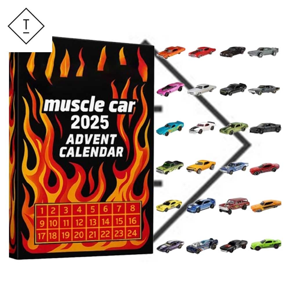 Muscle Toy Car Advent Calendar