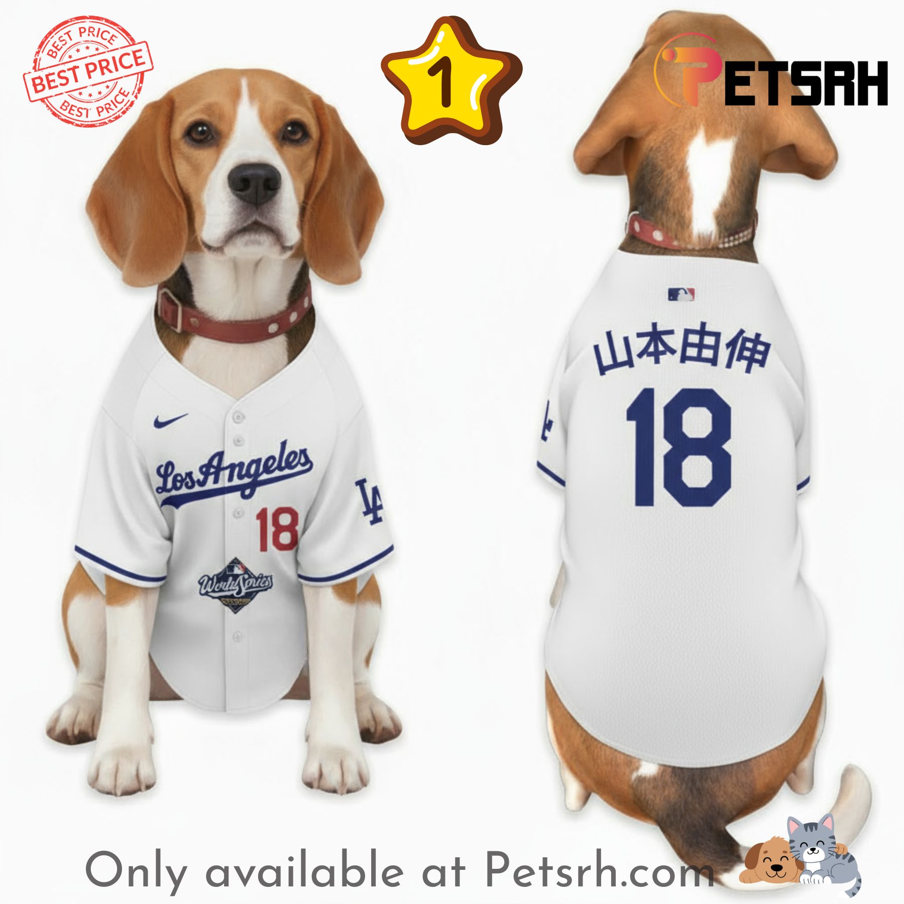 Personalized Mickey Mouse La Dodgers Baseball Jersey Shirt AOP - all over print | Laughinks Official Image