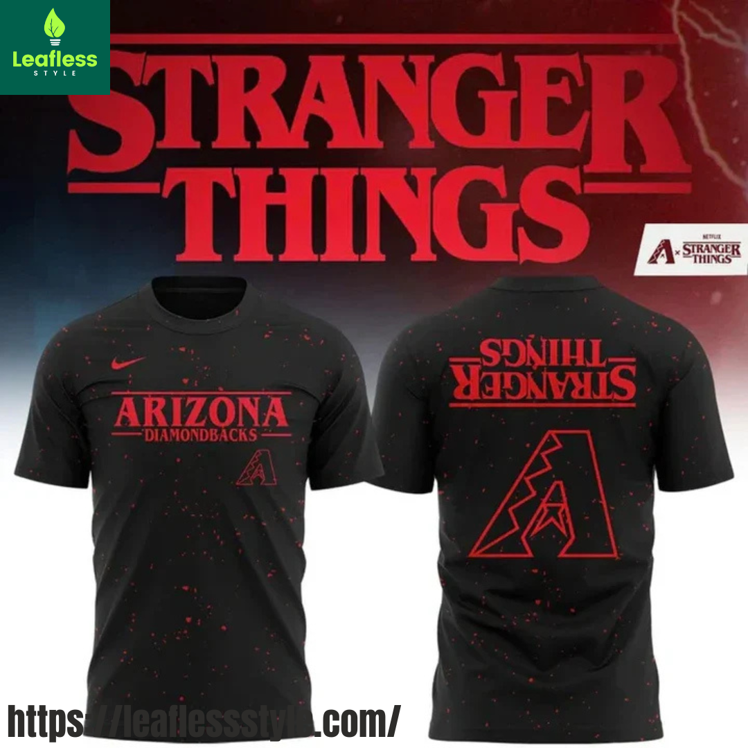 Arizona Diamondbacks x Stranger Things 2025 Shirt