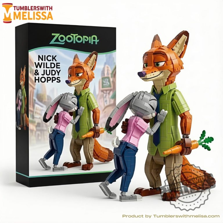 Zootopia 2 Nick Wilde Judy Hopps Building Block Set