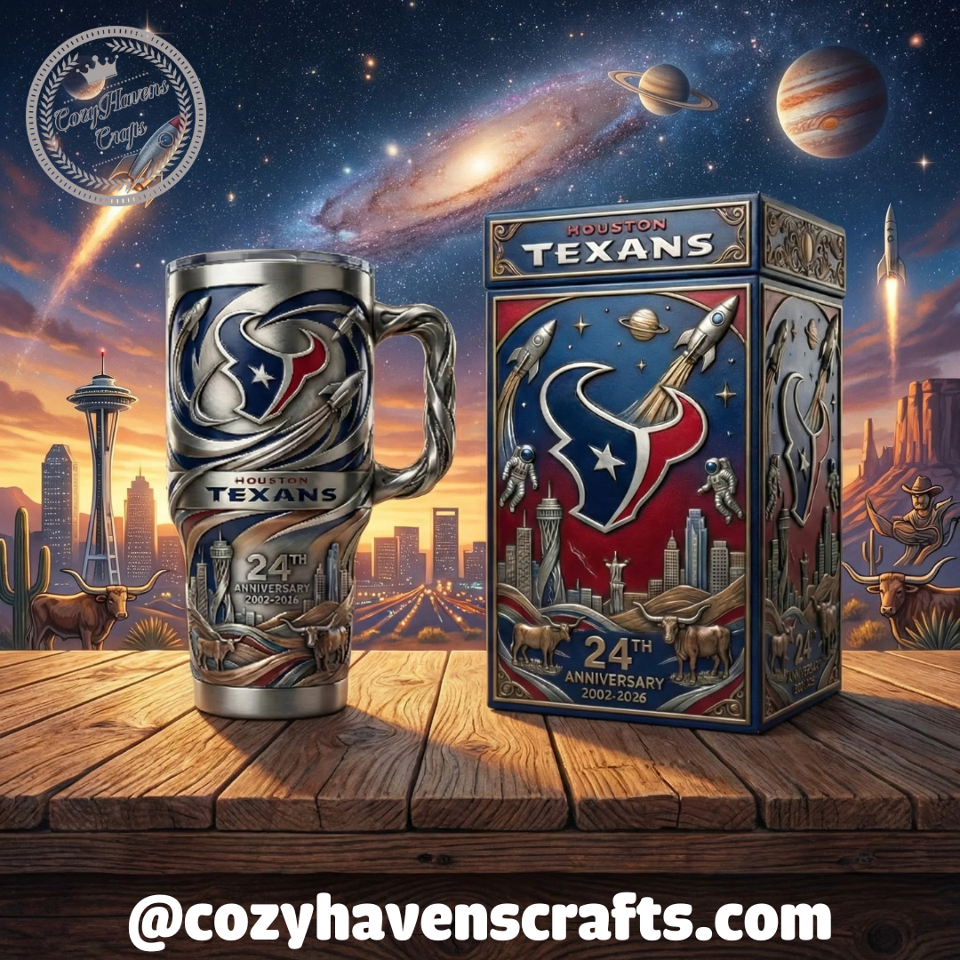 Houston Texans 24th Anniversary Insulated Tumbler