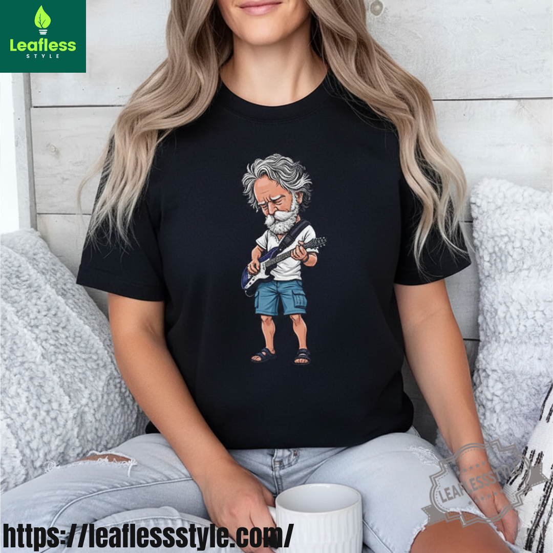 Bob Weir Guitar Illustration Shirt Sweatshirt Hoodie
