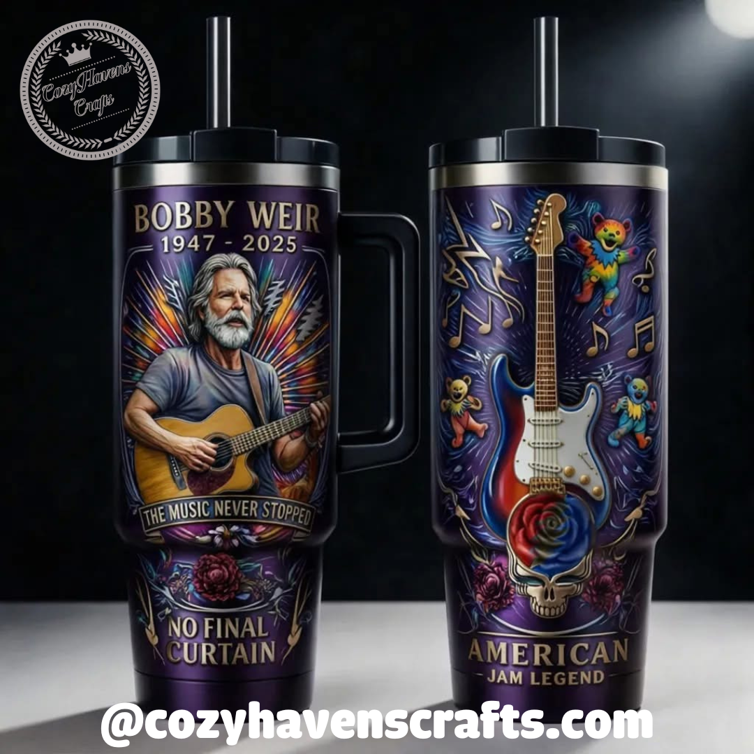 Bobby Weir Memorial The Music Never Stopped 2026 Tumbler