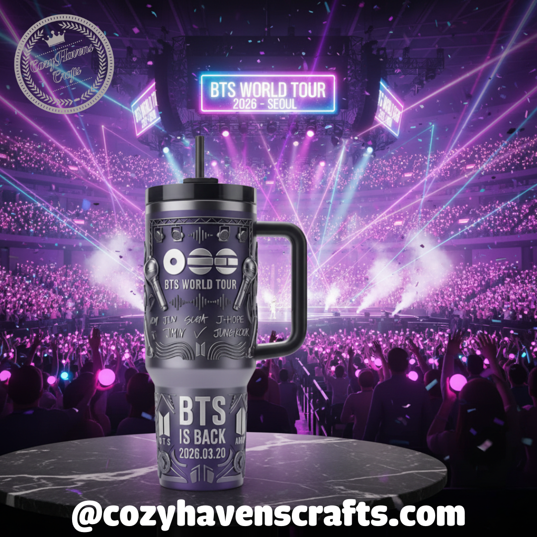 BTS World Tour 2026 BTS IS Back Tumbler