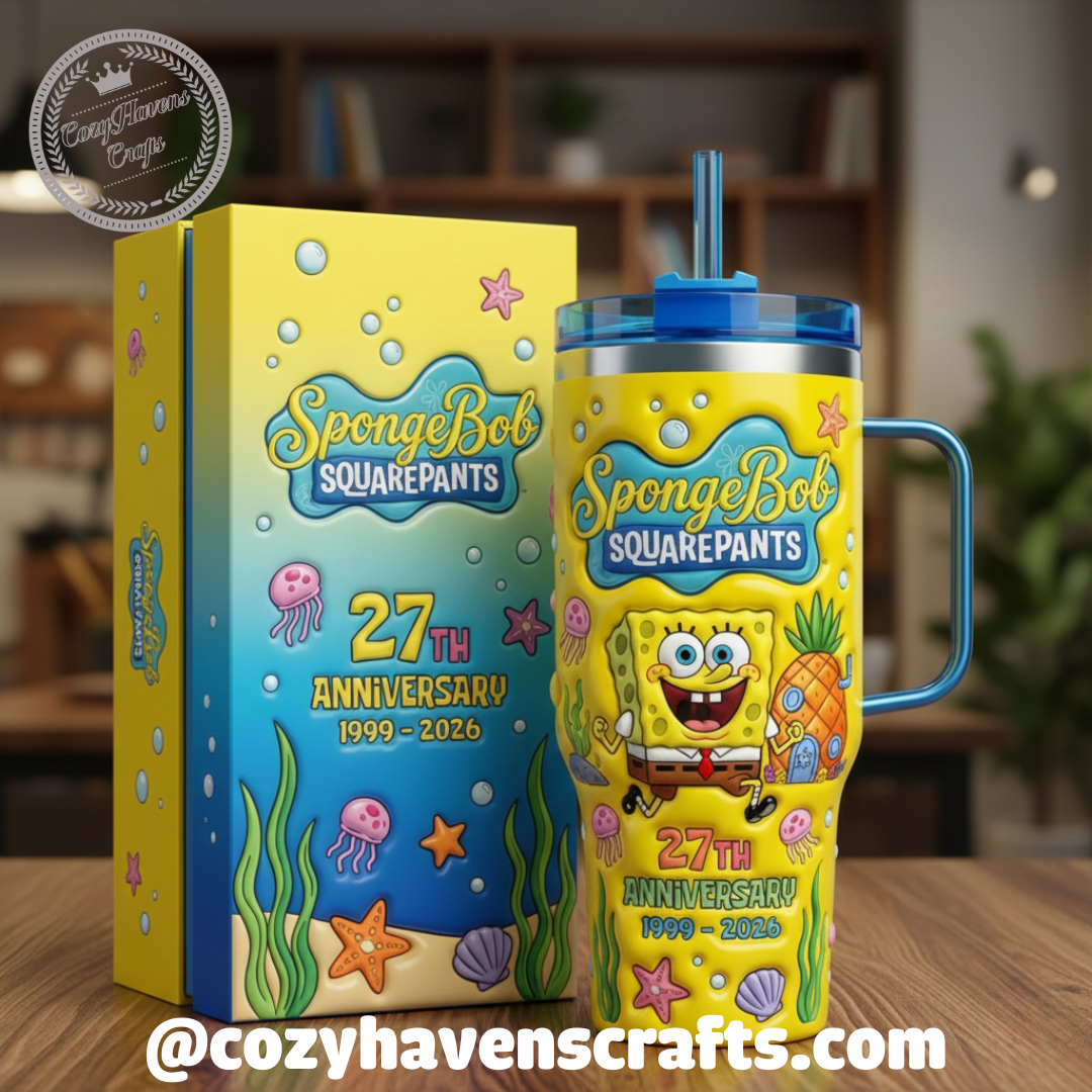 Spongebob Squarepants 27Th Anniversary Tumbler