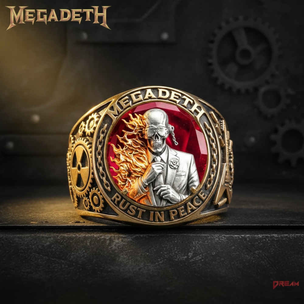 Megadeth Rust In Peace Ring