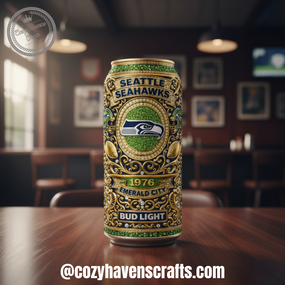 Bud Light x Seattle Seahawks Can
