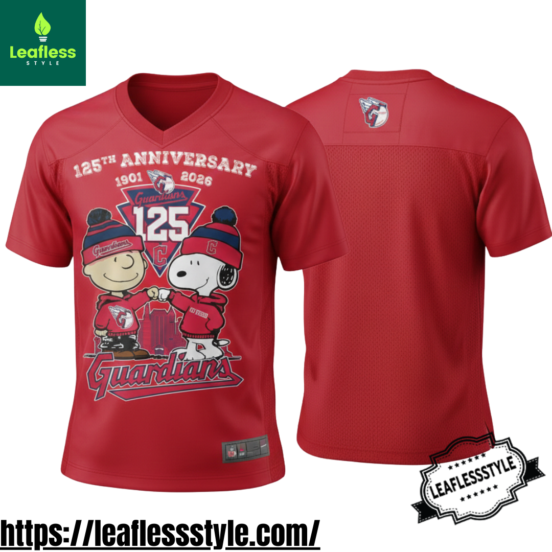 Cleveland Guardians 125th Anniversary Football Jersey