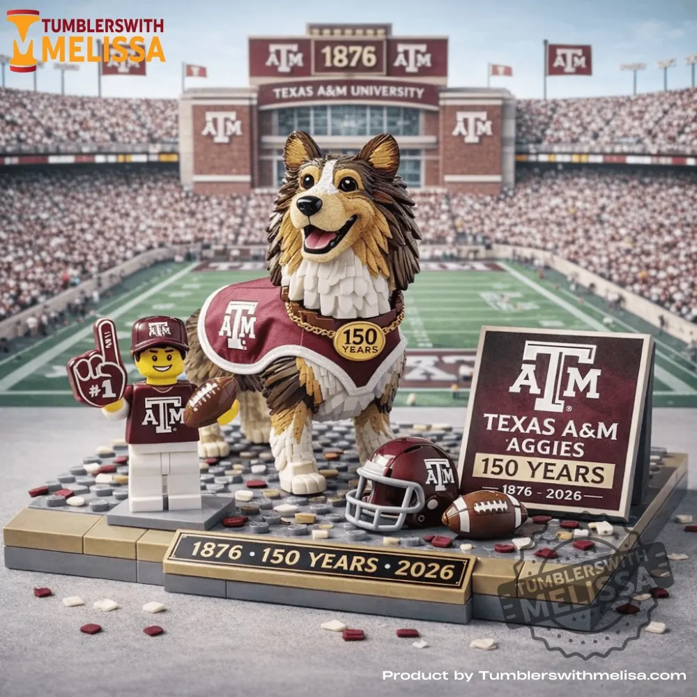 Texas Am Aggies 150 Years 2026 Building Block Set