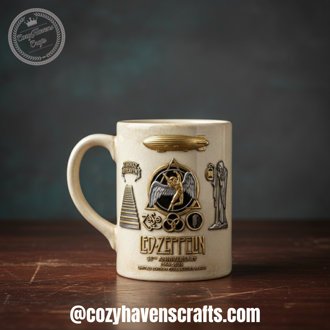Led Zeppelin 55th Anniversary Mug