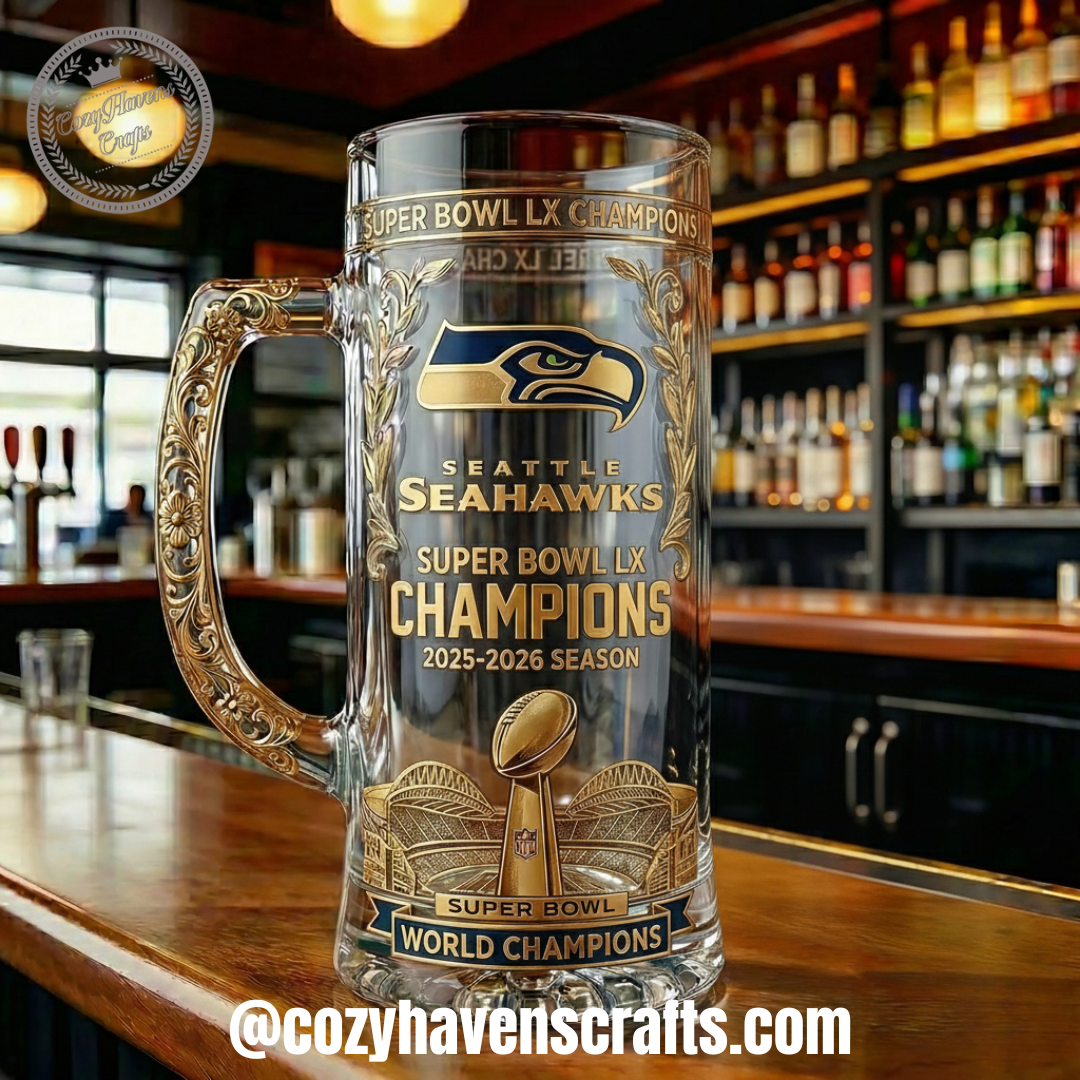 The Seattle Seahawks Super Bowl LI Championship Beer Mug