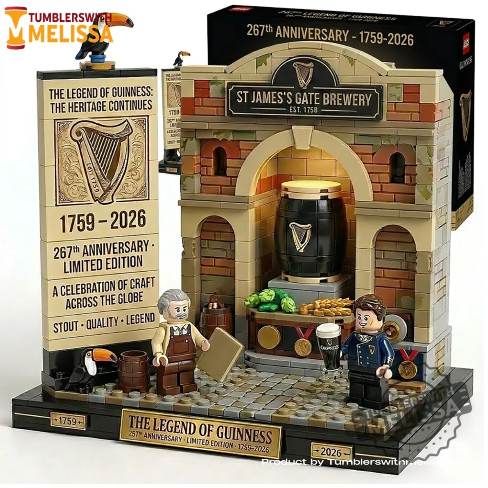 Guinness 267Th Anniversary Building Block Set