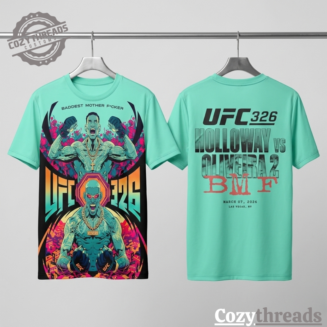 UFC 326 Holloway x Oliveira 2 Fight Shirt