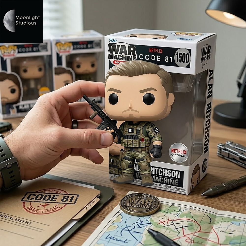 Alan Ritchson War Machine Code 81 Collector Edition Pop Figure 3 Alan Ritchson War Machine Code 81 Collector Edition Pop Figure