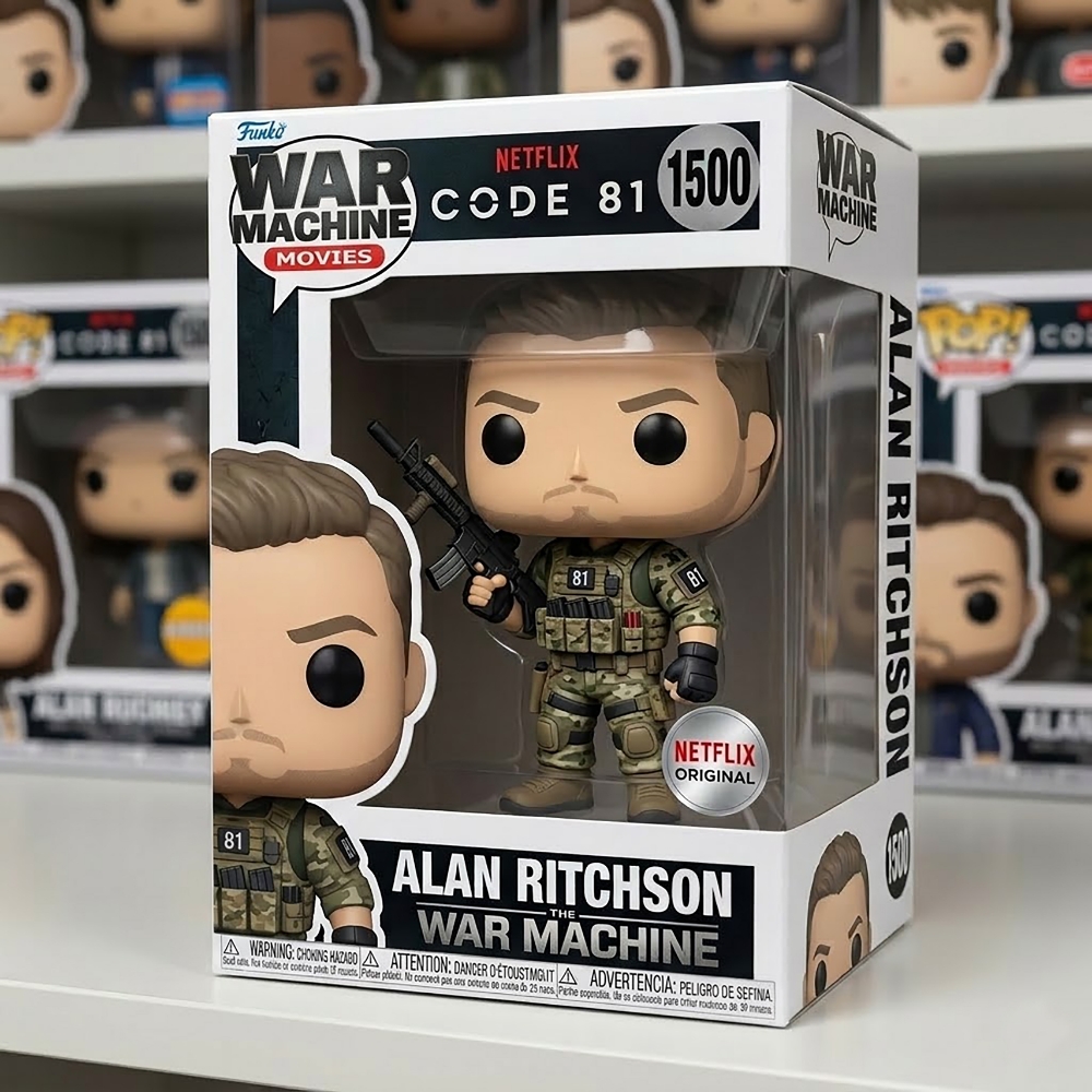 Alan Ritchson  War Machine Code 81 Collector Edition