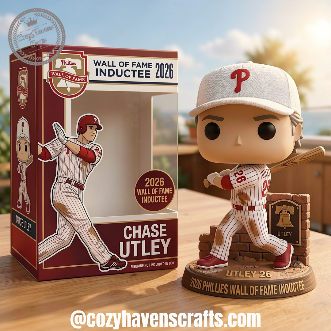 Chase Utley Phillies Wall of Fame 2026 Figurine